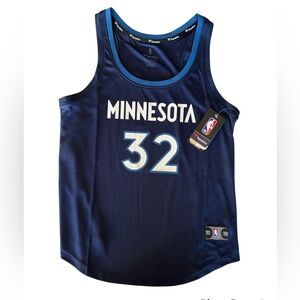 NBA Fanatics Minnesota Timberwolves Towns #32 Jersey Tank – Women’s Medium (NWT)
